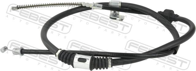 Трос ручного тормоза Mitsubishi Lancer X 07- правый \ FEBEST 04100-CYRH