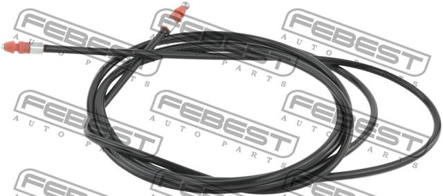 Трос Mitsubishi Lancer (CY, CZ) 07- привода лючка бензобака / FEBEST 04103-CY