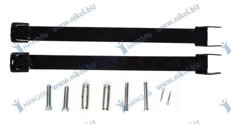 Набор крепежа бензобака УАЗ-2360, 2363, 3163 (полный к-т) MetalPart