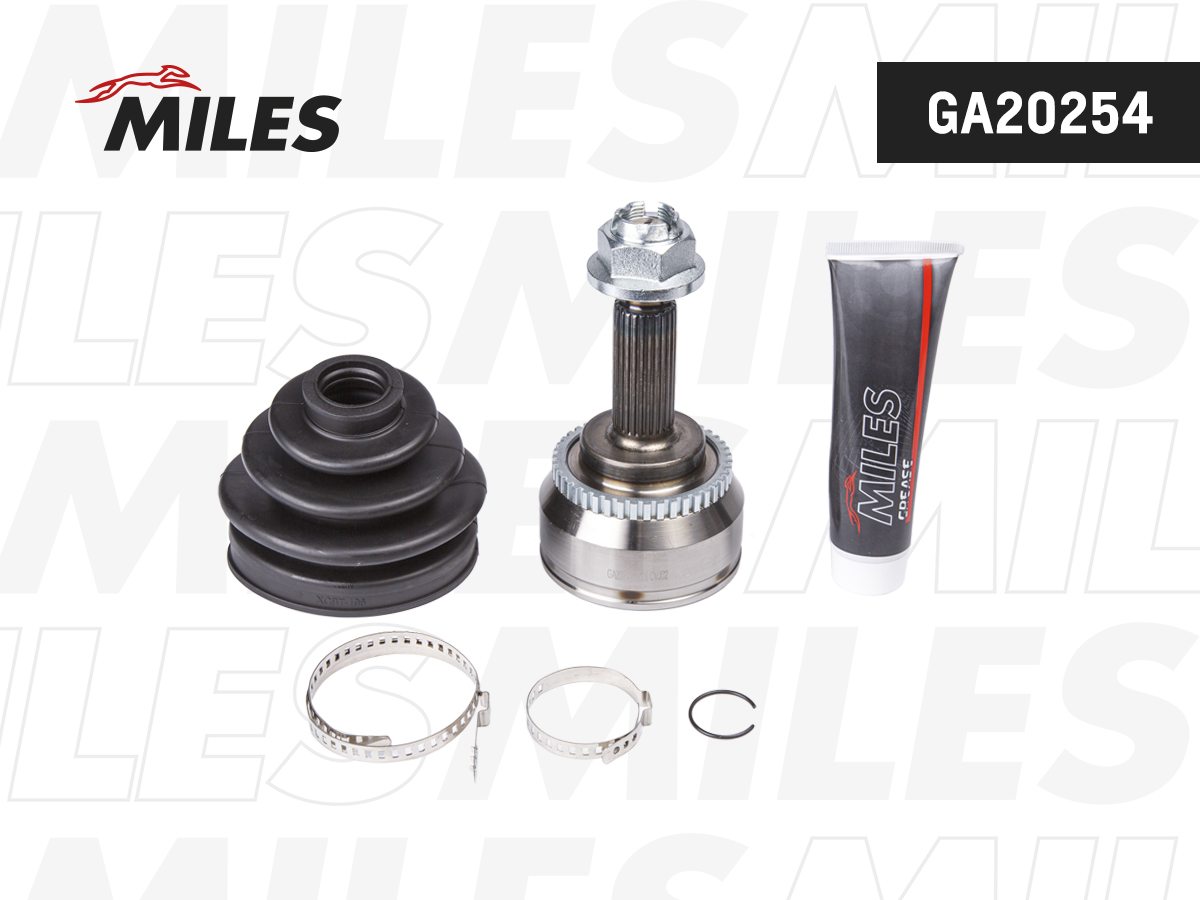 ШРУС MILES ШРУС MITSUBISHI CARISMA/SPACE STAR 1.9D 00-06 нар.(ABS)