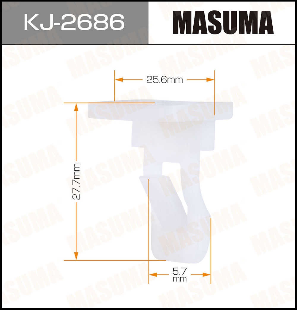 Клипса MASUMA KJ-2686