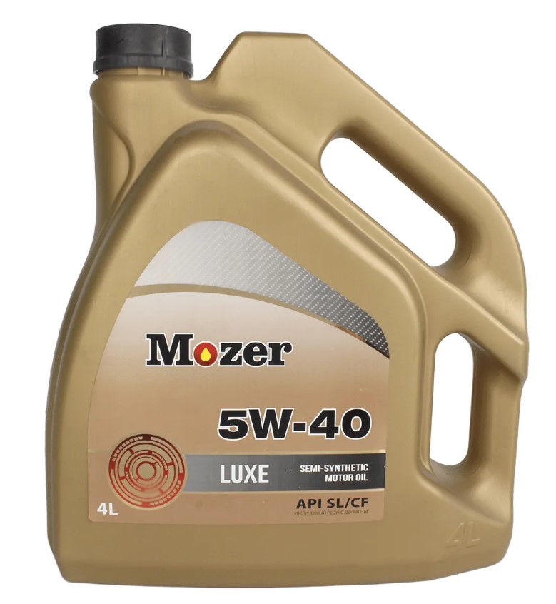 Масло моторное MOZER 5W-40 Luxe SL/CF полусинтетическое 4л / 5W40