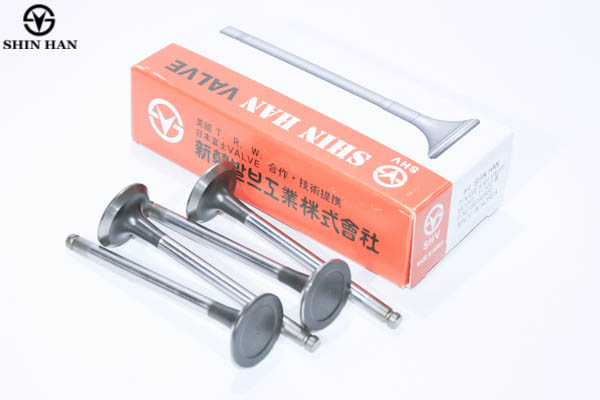 Клапан двс Chevrolet Lanos 1.3, 1.5 SOHC 8V выпускной \ Shin Han SE1021
