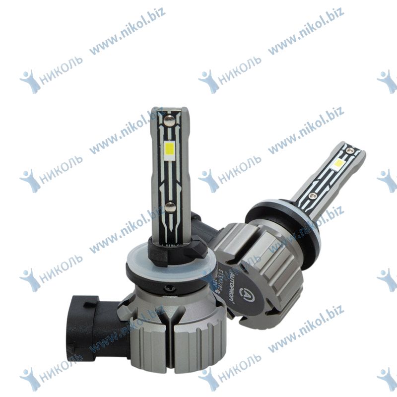 Лампа светодиод Н27 12V 15W 6000K 4000 Lm AUTOPROFI (к-т=2шт)