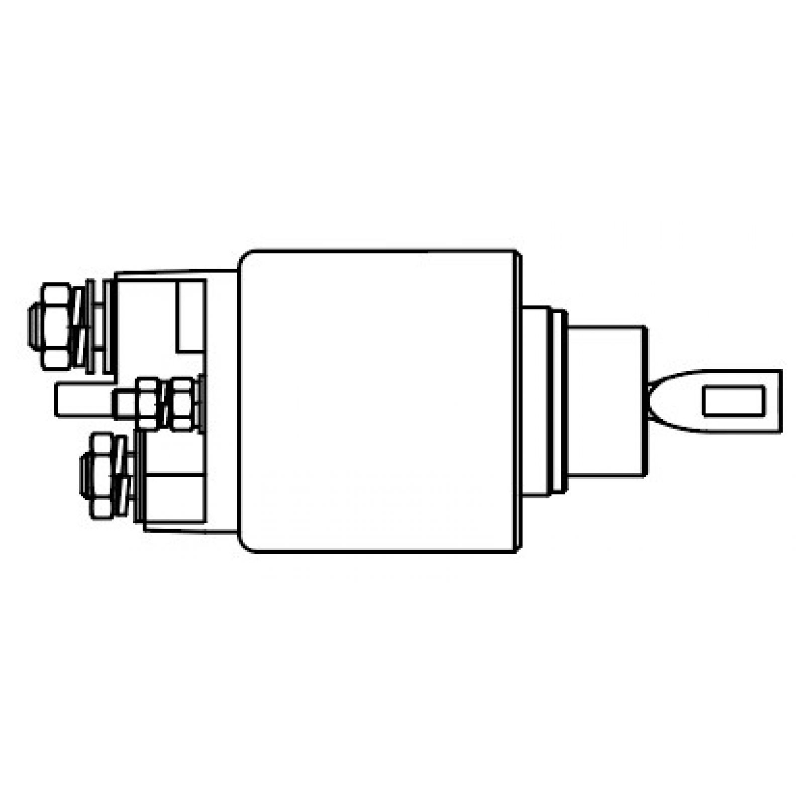 Реле втягивающее стартера Nissan X-Trail T32 (14-)/Qashqai J11 (13-) 1.6dCi StartVolt