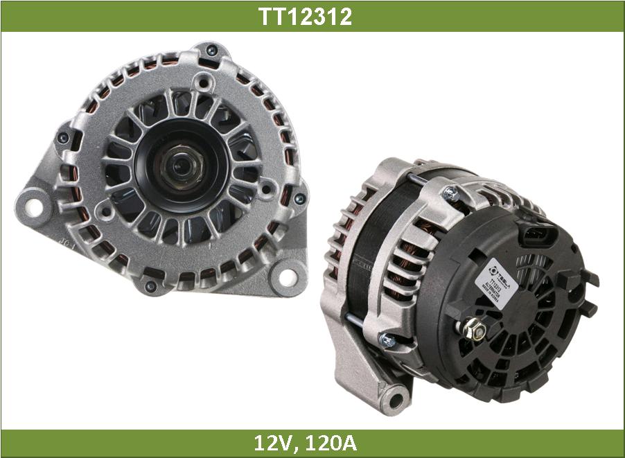 Генератор SsangYong ACTYON, REXTON, KYRON ТАГАЗ!!! 12V, 120A [P-L-I-S] Tesla Technics