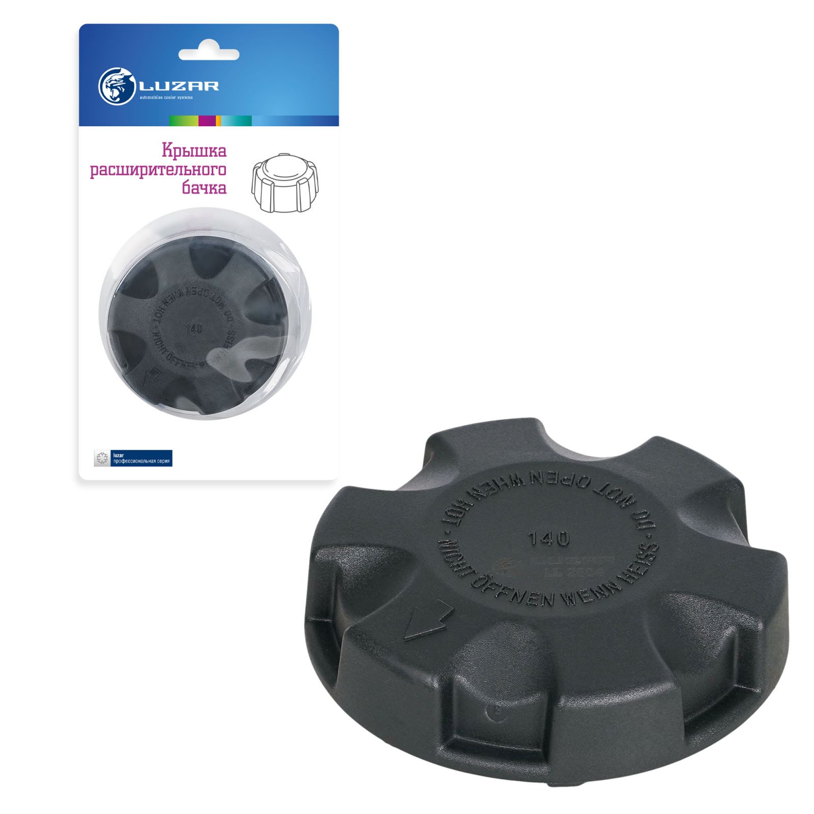 Крышка расширительного бачка BMW X5 (E70) 07-, (G05) 18-, 5 (F10) 10- 1.4bar Luzar