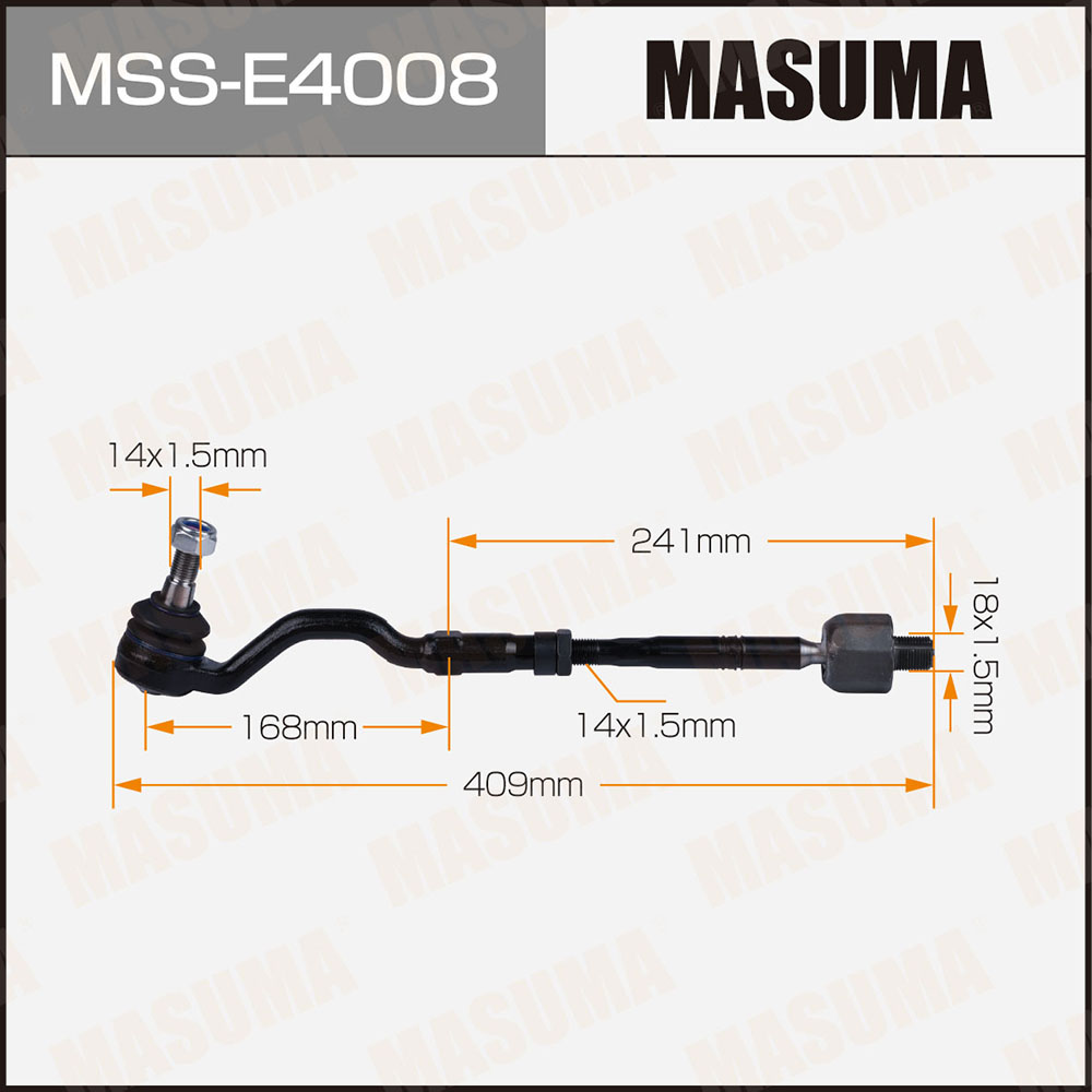 Тяга рулевая BMW X5 (E70), X6 (E71), X6 (E72) с наконечником Masuma