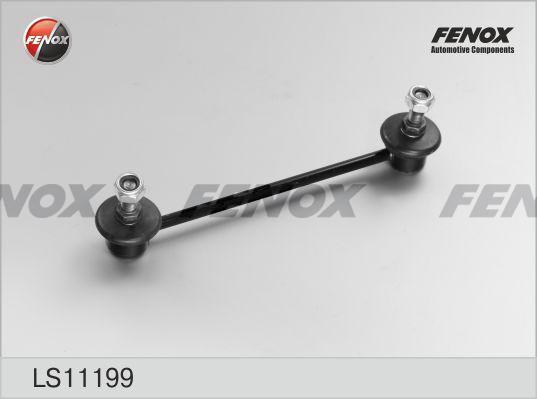 Стойка стабилизатора Mitsubishi Carisma 95-; Volvo S40 95-, V40 95- переднего \ FENOX LS11199