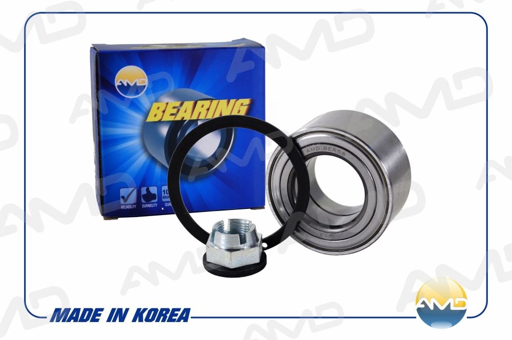 Подшипник ступицы задней 402109533R / AMD.BER58 (без магнит. кольца ABS) / RENAULT (Duster HSA/M) (4WD) (2010-) (Kaptur) (4WD) (2016-)