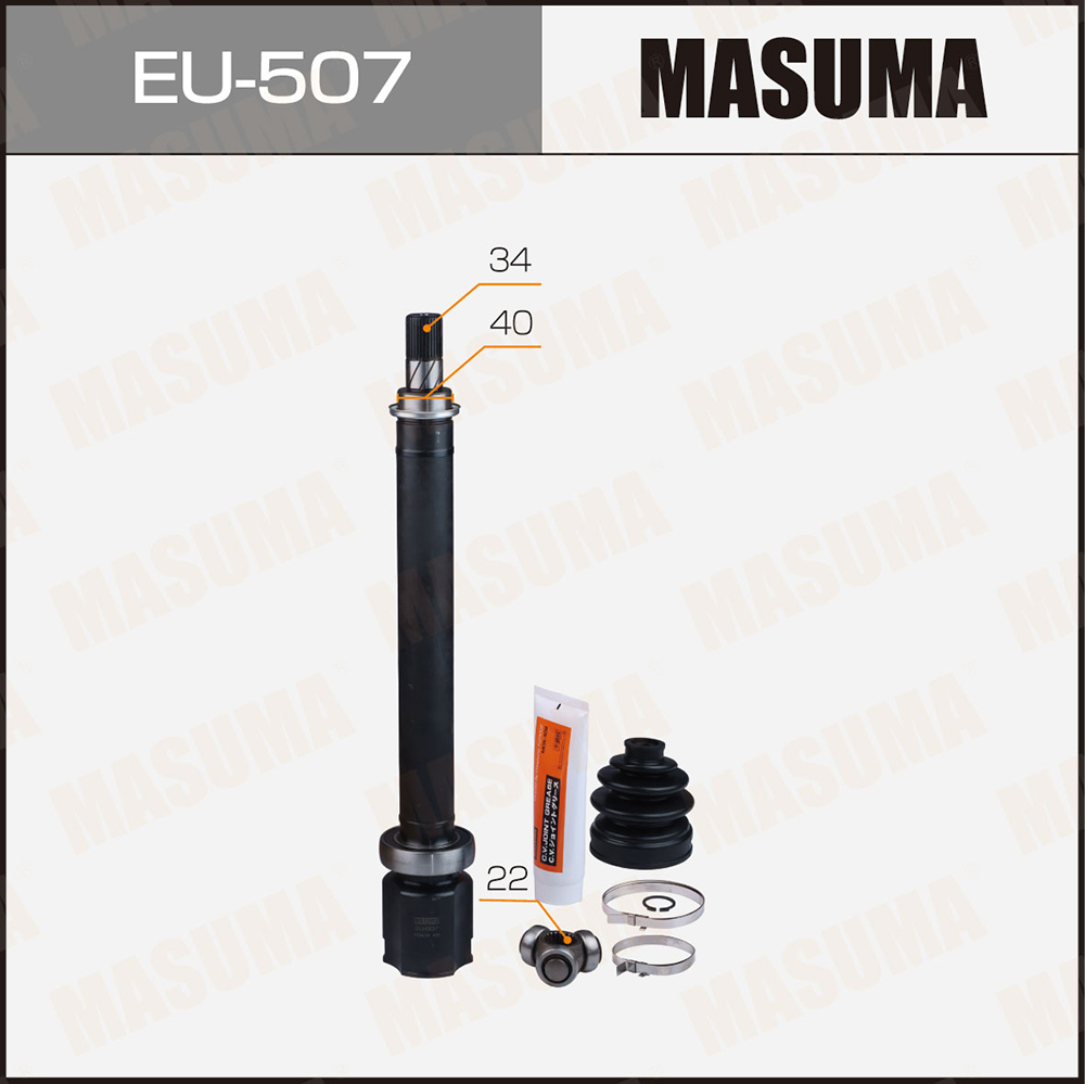 ШРУС правый внутренний для а/м Ford Focus III 11- 22x40x34 Masuma