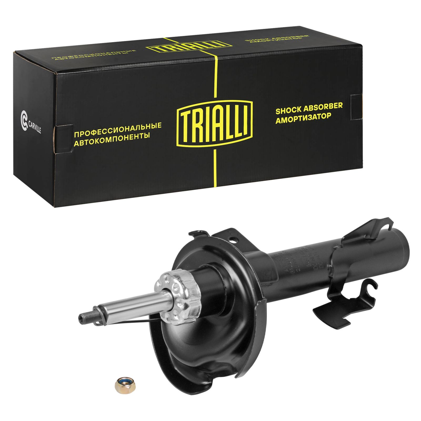 Амортизатор Mazda 3 (BK, BL) 03-13, 5 (CR) 05-10 передний Trialli газовый правый