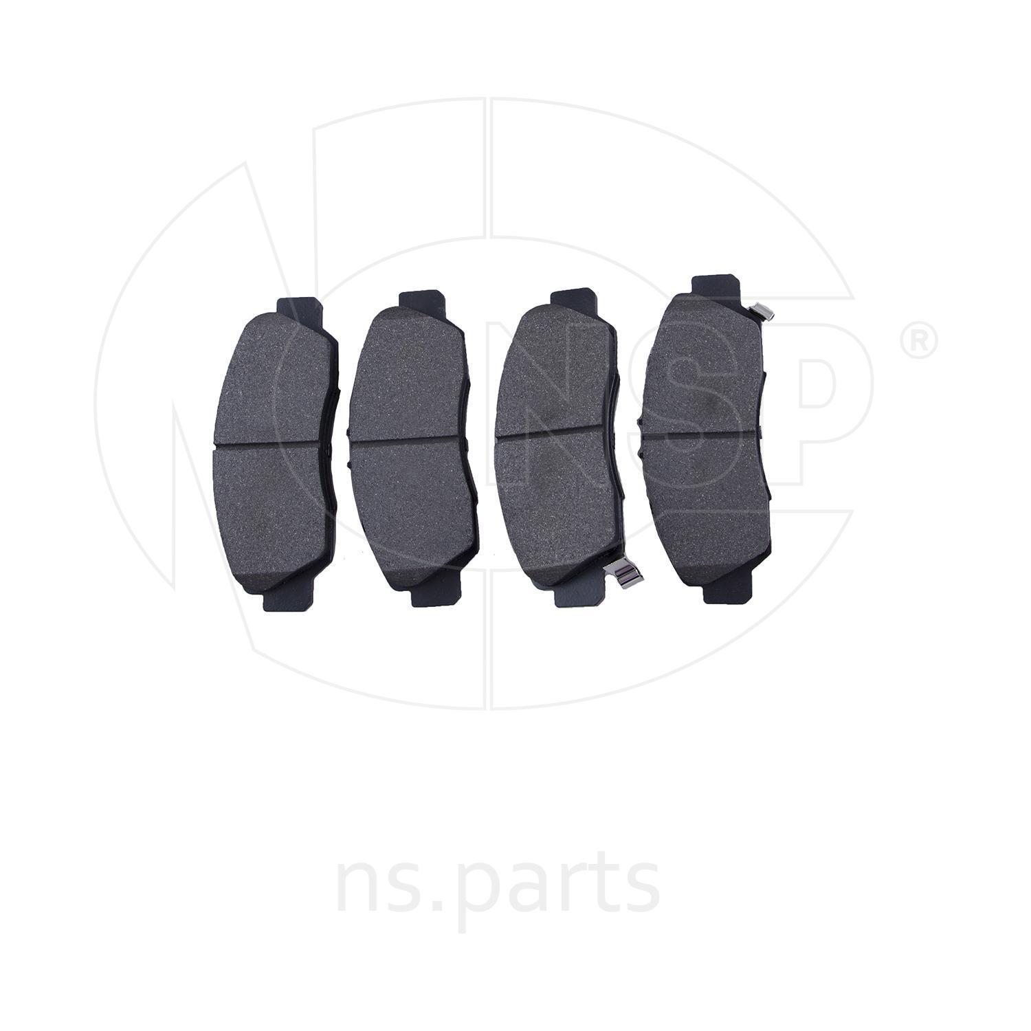 Колодки тормозные Honda Civic (FD, FA) 05-, FR-V 04-, Stream 01- передние NSP