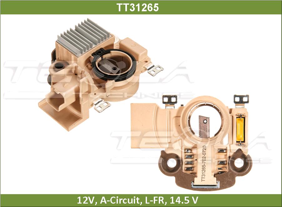Регулятор напряжения PEUGEOT 207 /308 TESLA TECHNICS PRO
