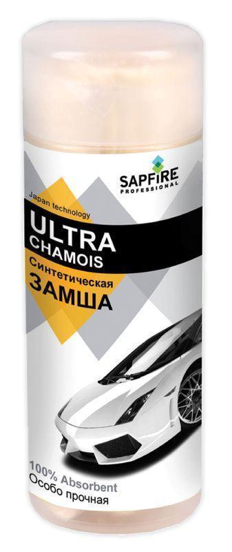 Салфетка - замша Sapfire синтетическая Ultra chamois 43 х 33 см