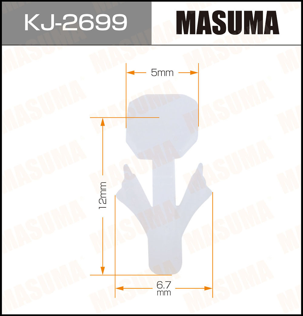 Клипса MASUMA KJ-2699