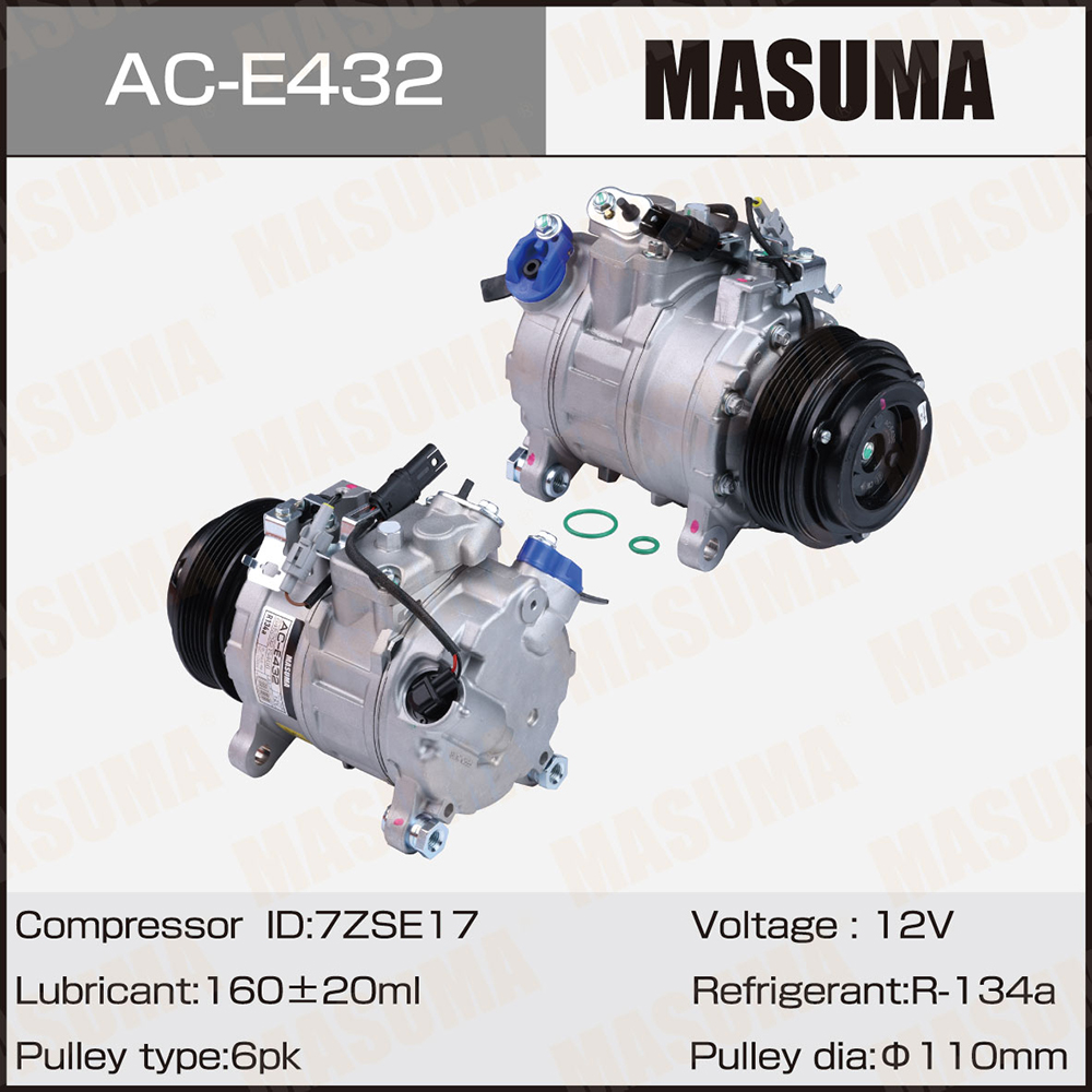 Компрессор кондиционера BMW X5 (F15), X6 (F16) / N57D30A Masuma