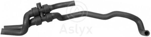 Патрубок отопителя ДВОЙНОЙ FIAT PUNTO II 1.2/8V-1.2/16V 99-05_ASLYX