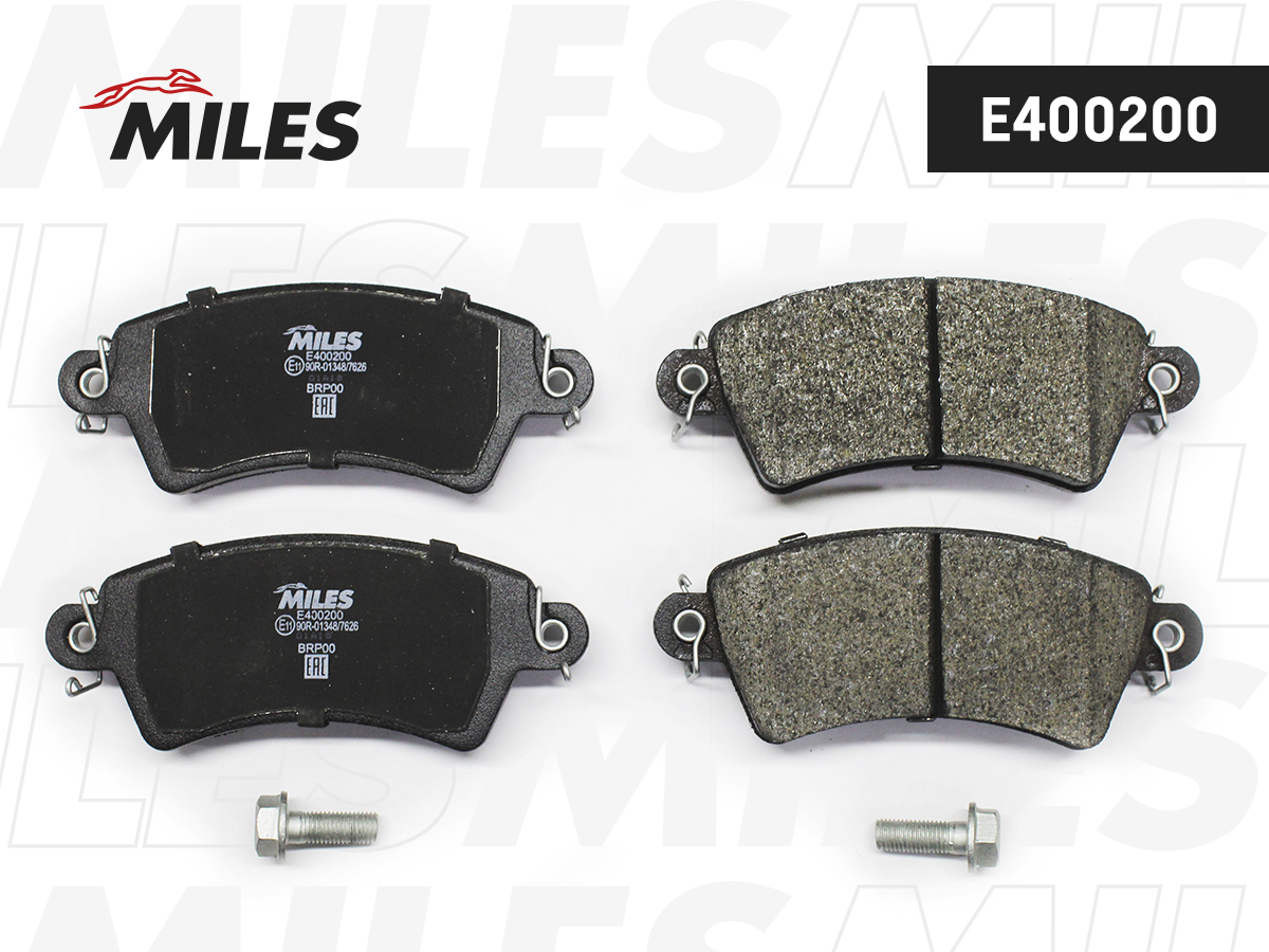Колодки тормозные Citroen Xsara 97-00; Peugeot 206 1.6-2.0/306 93-02 передние Low-metallic Miles