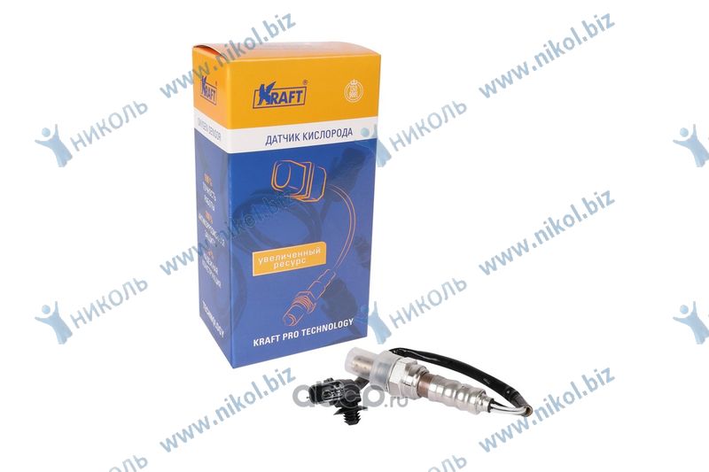 Датчик кислорода Renault Logan, Sandero, Largus 8v (после катализат) KRAFT 6001549061