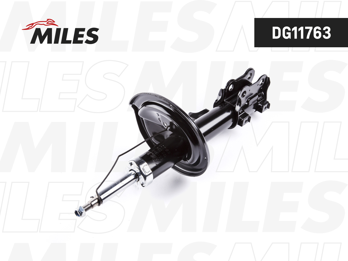 Амортизатор KIA MAGENTIS II 05-08 пер.лев.газ. Miles