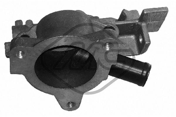 Корпус термостата Renault Logan 1.4/1.6 06-, с уплотнениями_METALCAUCHO