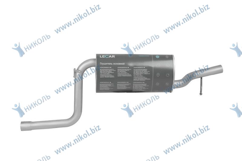 Глушитель Ford Focus II (05-) 1.4-1.6л. LECAR 1234018
