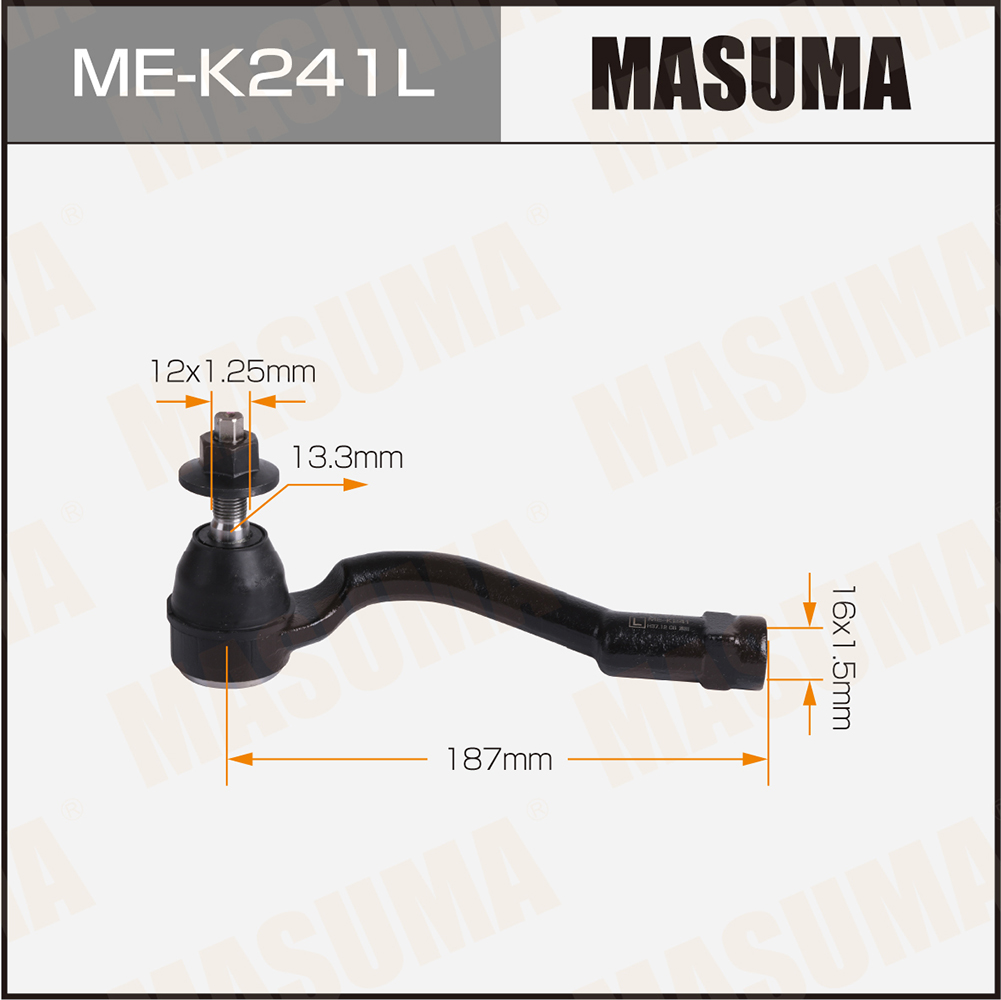 Наконечник рулевой Kia OPTIMA HYBRID 16-18 LH Masuma
