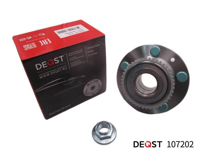 Ступица Mazda 6 (GG) 02-08, Premacy 99-05, MPV 99-06, 323 98-04 задняя (+ABS) \ DEQST 107202