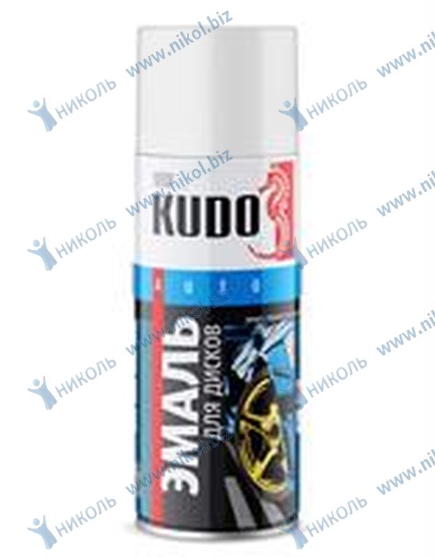 Краска для дисков аэроз белая KUDO (520мл)