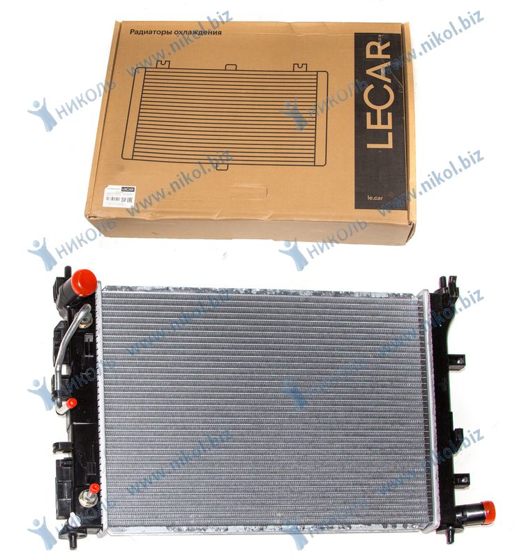 Радиатор охлаждения Hyundai Solaris (17-), Kia Rio IV (17-) 6AT LECAR 25310H5050