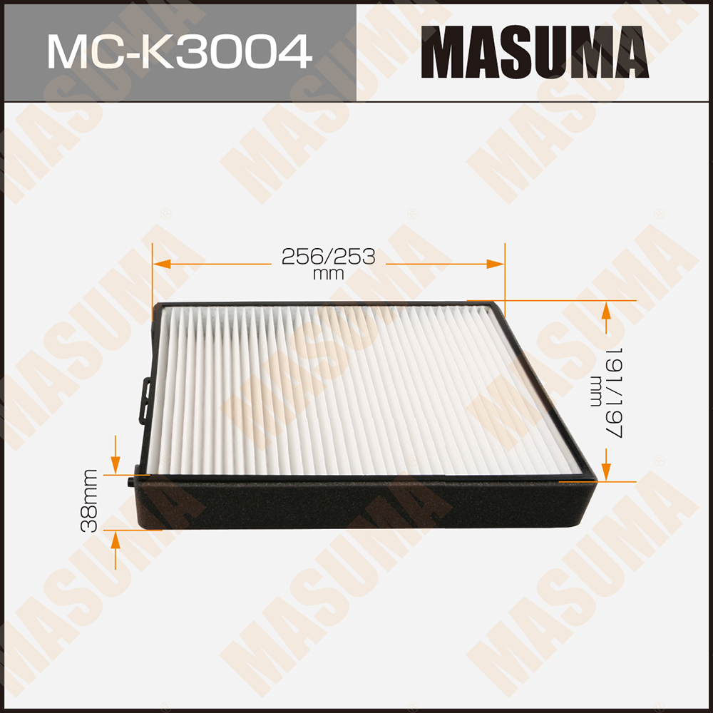 Фильтр салона AC9302 Hyundai/ SANTA FE/ V2000, V2400, V2700 00-03 Masuma
