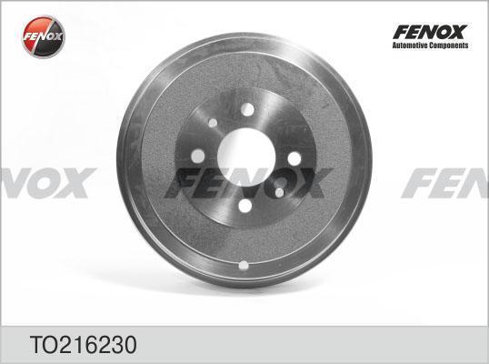 Барабан тормозной Fiat Doblo 01-, Cargo 01-, Multipla 99-, Marea 96-, Palio 96-01 228.3мм \ FENOX TO216230