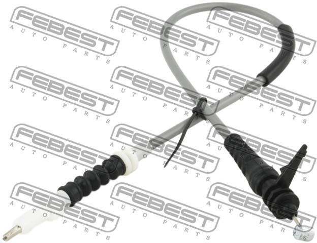 Трос замка двери BMW 3 (E90) 04-, X5 (E70) 07- внешней ручки \ FEBEST 19104-E70F