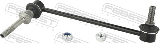 Стойка стабилизатора BMW X5 E70 2006-2013 [ECE] передняя левая \ 1923-E70ADFL FEBEST