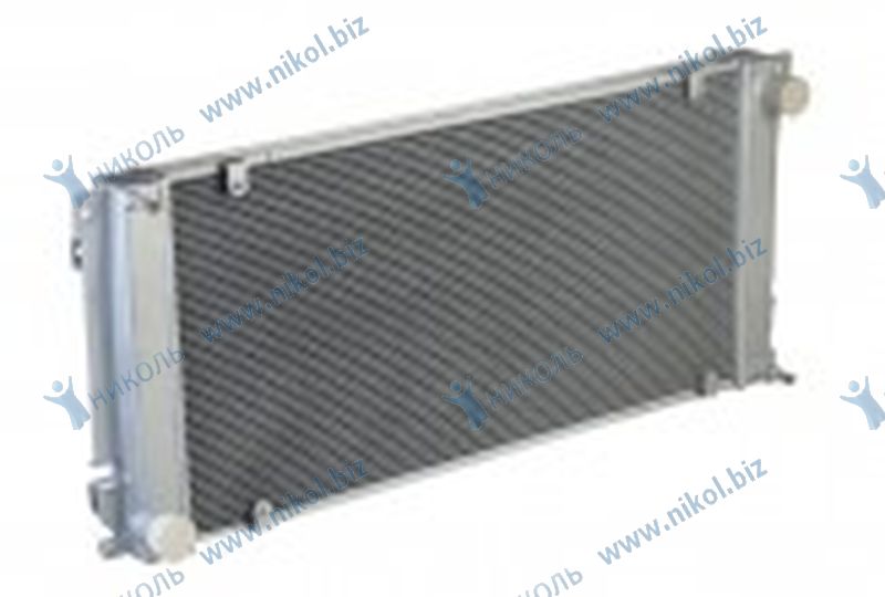 Радиатор охлаждения ГАЗель Next Cummins ISF 2.8 алюм. 1-ряд. NOCOLOK ШААЗ