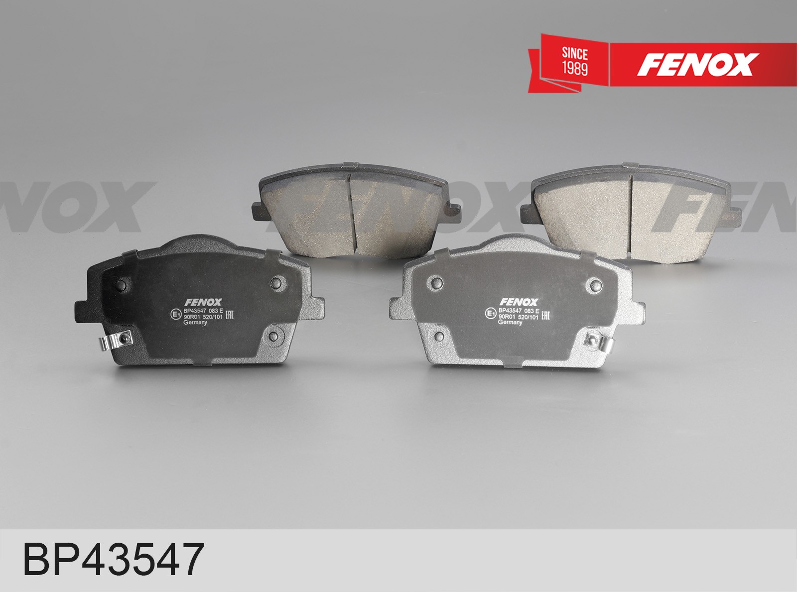 Колодки тормозные Geely Tugella 20-; Volvo XC40 17- передние \ FENOX BP43547