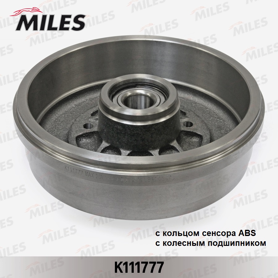 Барабан тормозной RENAULT DUSTER 10-18 с подшипником и кольцом ABS
