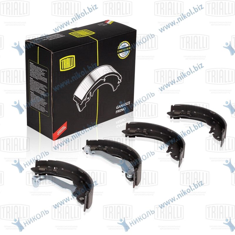 Колодка торм. задн. Hyundai Accent (99-), Elantra (00-) барабан. Trialli 5830517A00