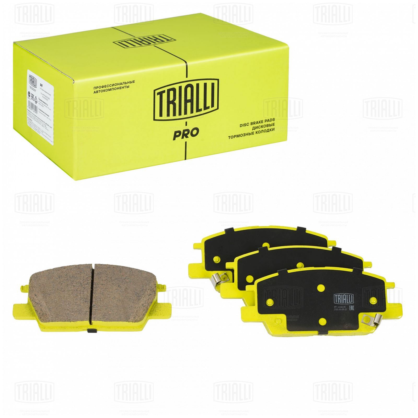 Колодки тормозные Chevrolet Malibu IX 16- передние (керам.) Trialli