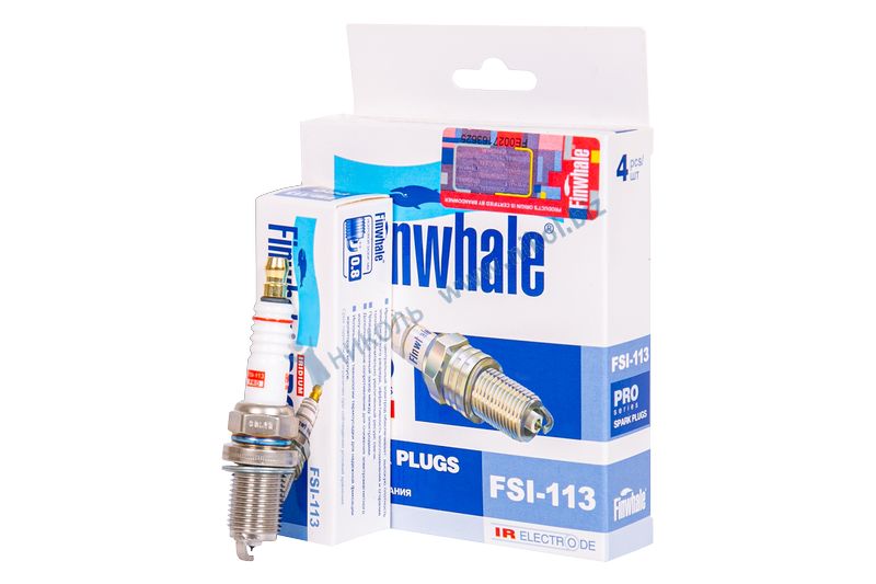 Свеча FINWHALE IRIDIUM Audi A3, A4, VW Golf, Passat FSI113 (к-т=4шт)