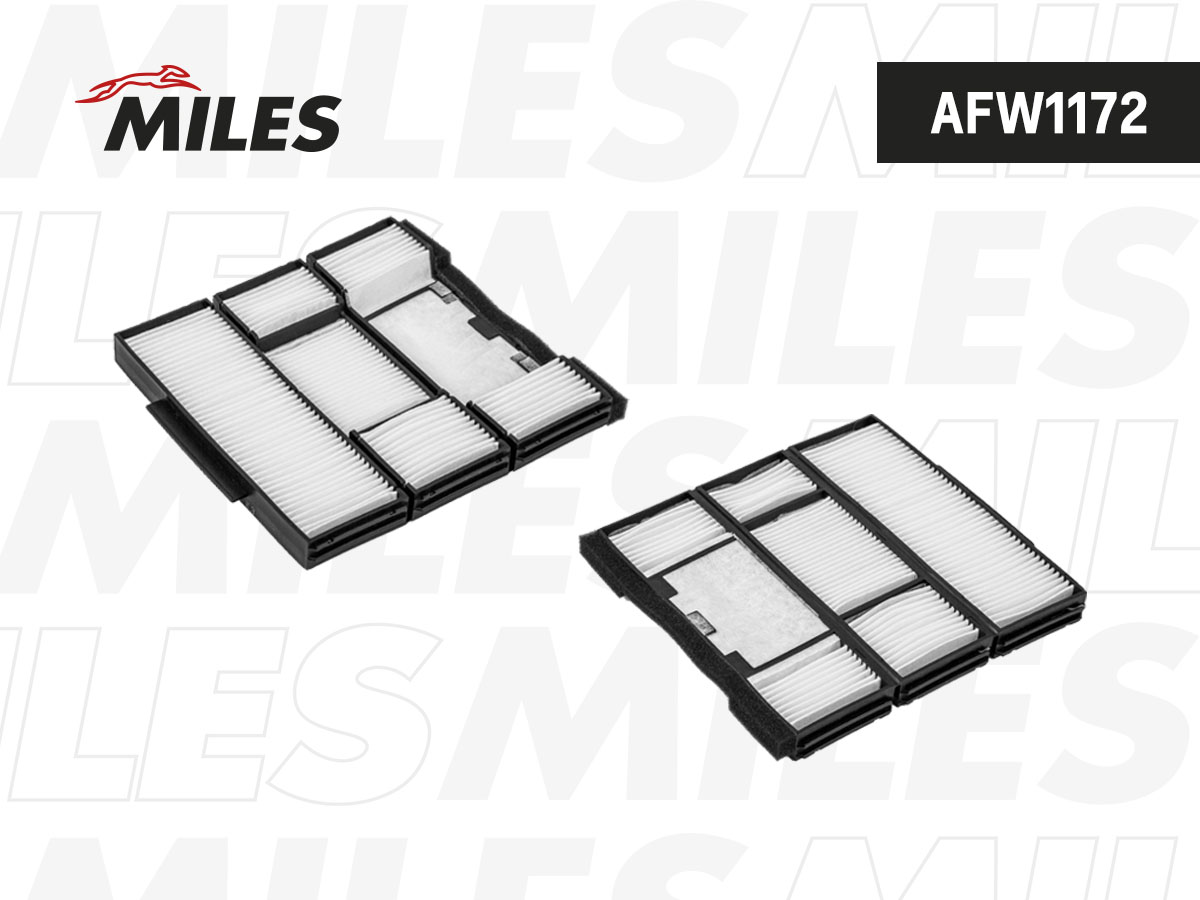 Фильтр салона MILES /CU2015 TOYOTA COROLLA E11 -02