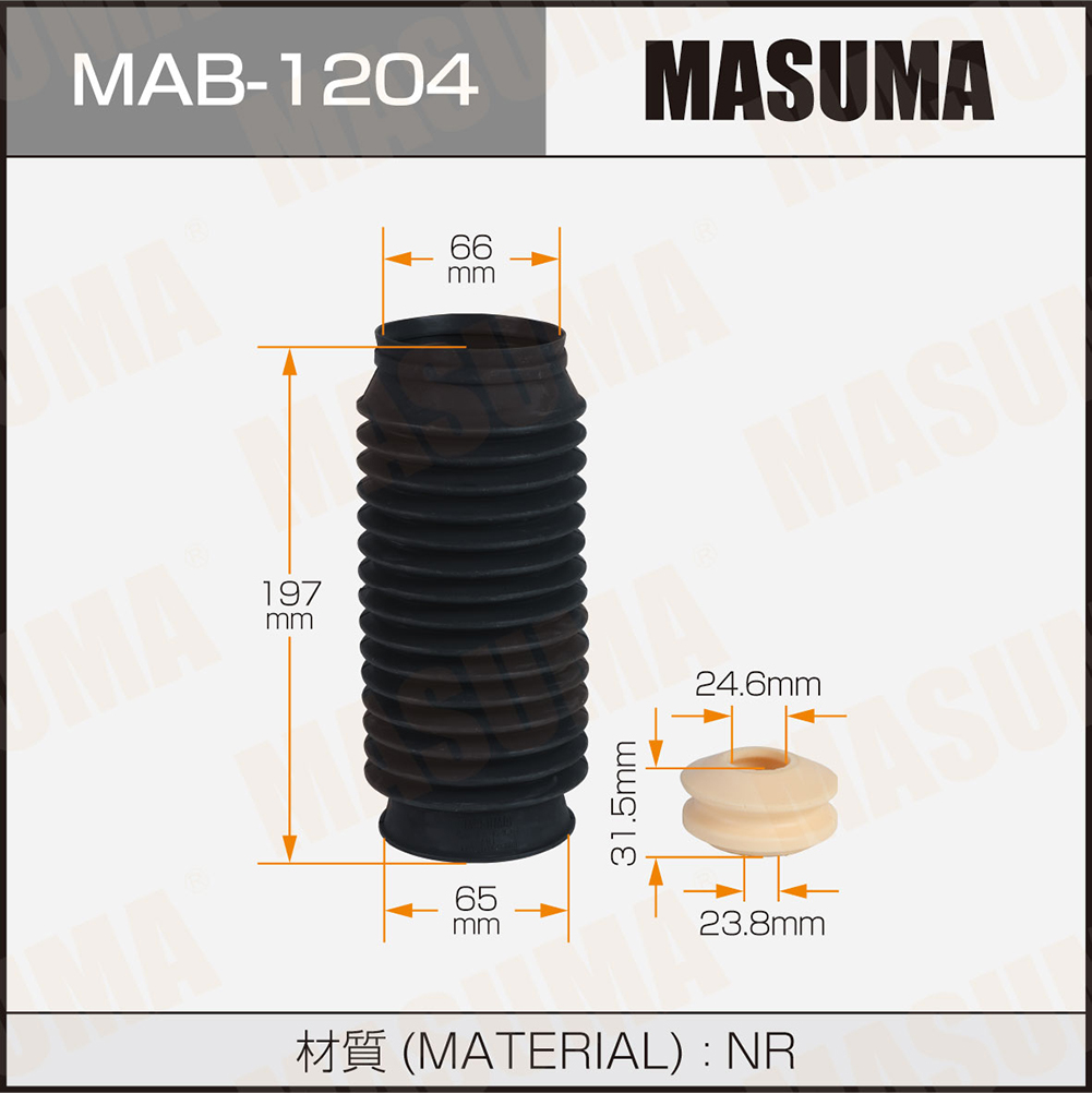 Пыльник амортизатора Masuma