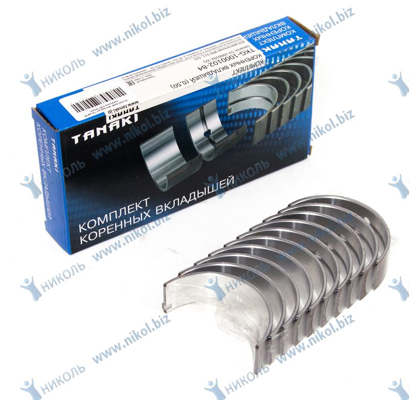 Вкладыши Г-дв.53 коренные 0,50 TANAKI