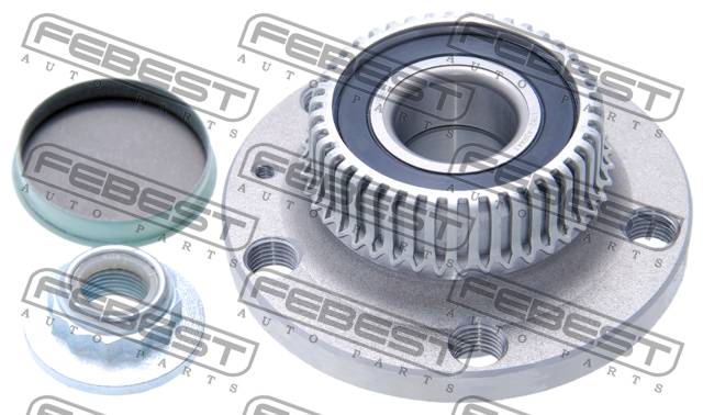 Ступица VAG Polo Sedan RUS 10-; Octavia 98-10, Roomster 10-, A3 98-, Golf 97- задняя \ FEBEST 1782-A3RA43