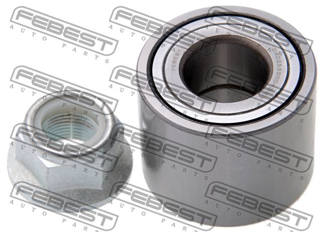 Подшипник ступицы для а/м ВАЗ 2180 Vesta 15-, Xray 16-; Renault Logan 04- 25 x 55 x 43 задней \ FEBEST DAC25550043-KIT