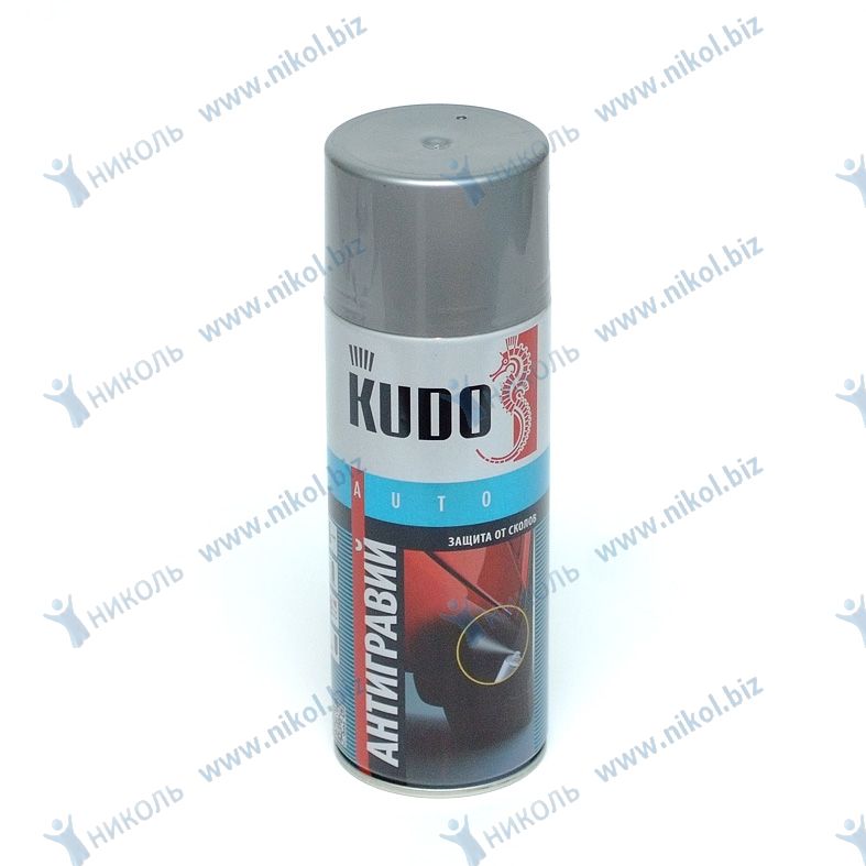 Антигравий аэроз серый KUDO (520мл)