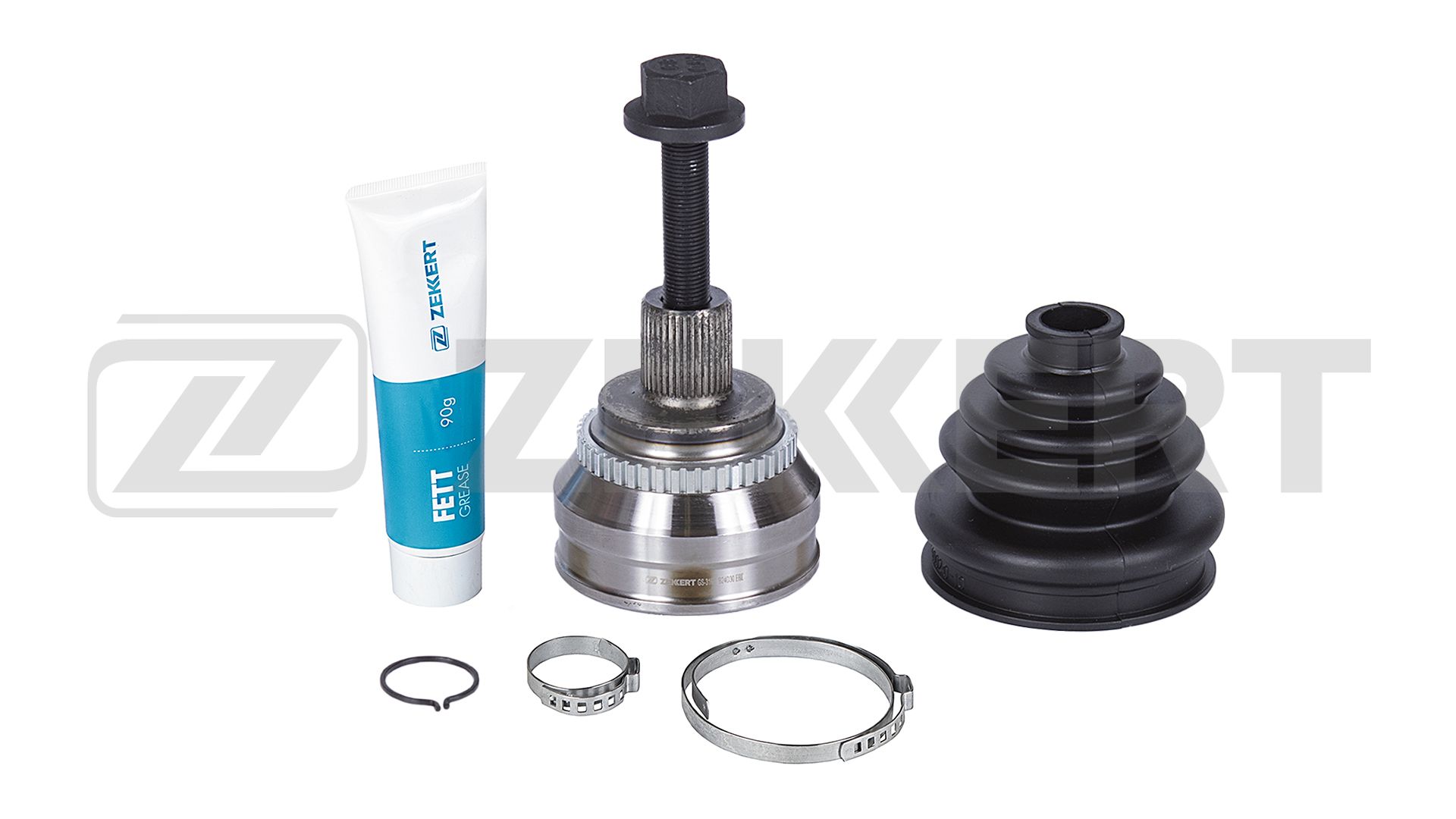 ШРУС VAG 200 83-, 80 91-, A6 94-, 100 82-, МКПП наружный Zekkert