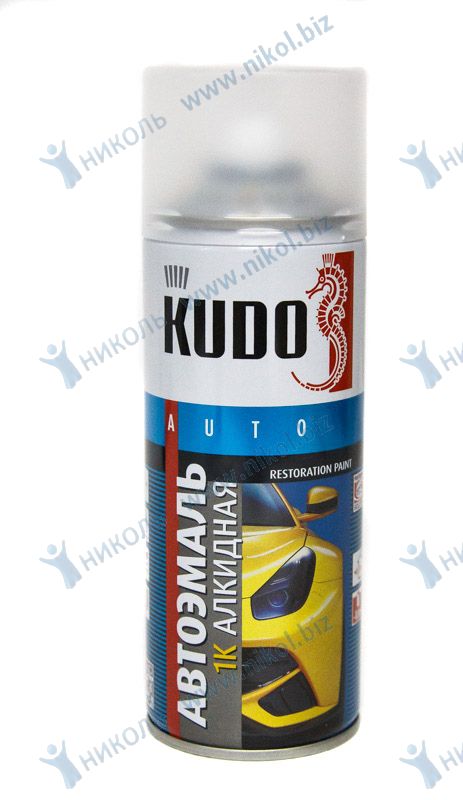 Краска аэроз Г-желтый KUDO (520мл)