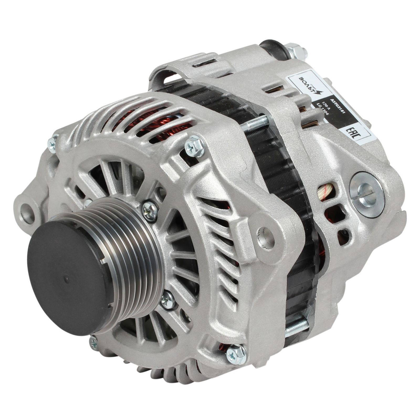 Генератор Mitsubishi Outlander XL 06-, Lancer X 07-, Citroen C-Cross, Peugeot 4007 1.8i-2.4i 120A StartVolt